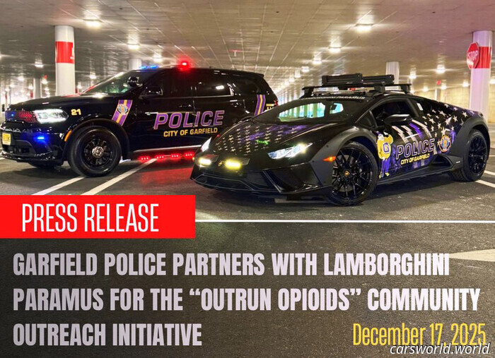 La Huracán Sterrato della polizia del New Jersey sta inseguendo qualcosa di più pericoloso della velocità | Carscoops